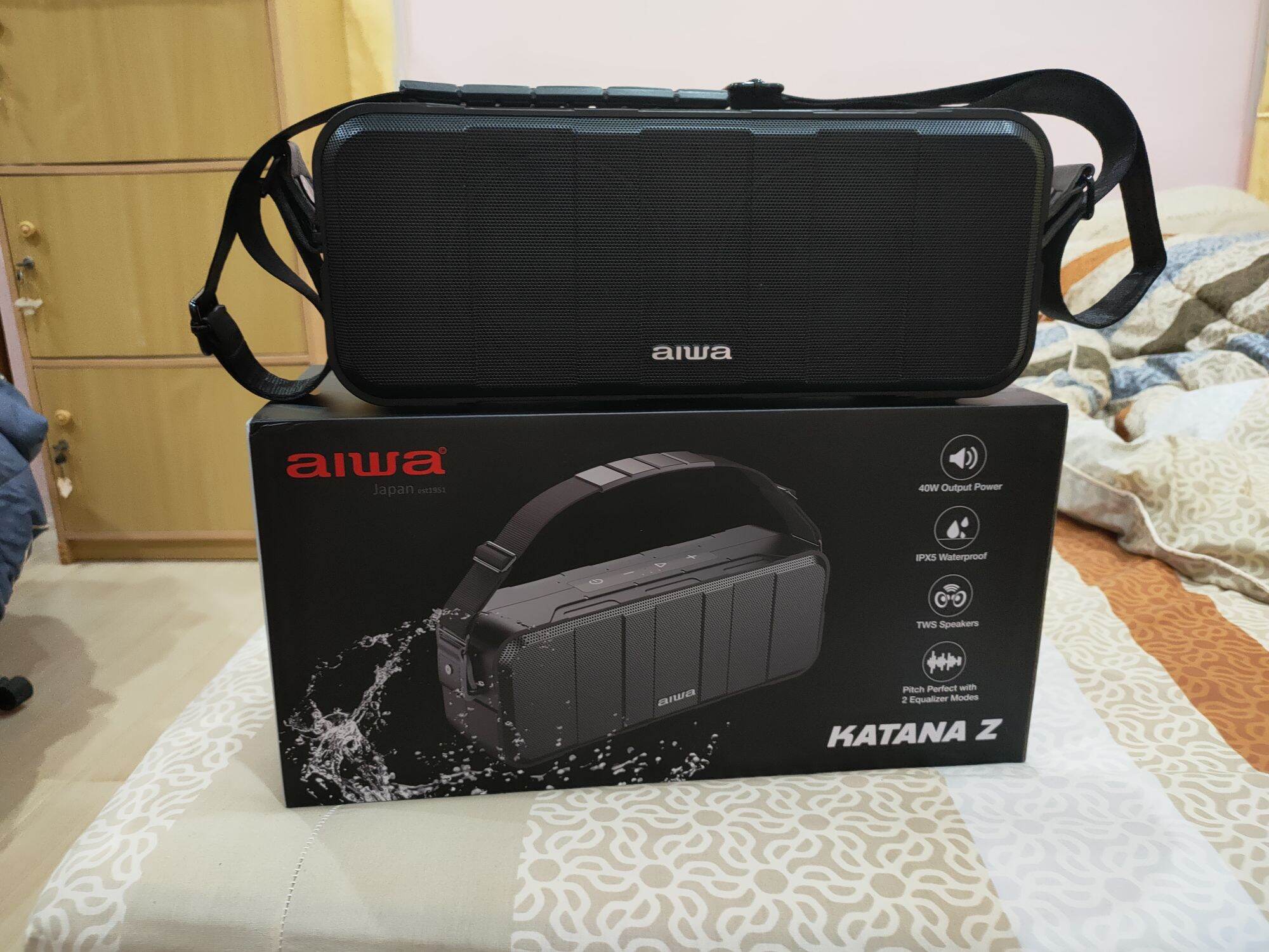 aiwa katana z bluetooth speaker