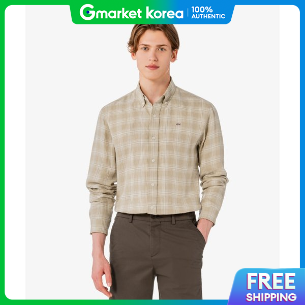 Lacoste | Blouse Women's Shirt Ch739E 56G8Xf Shirt Dress Shirt Scarf Men's Linen Big ราคา 7,041 บาท*ส่งฟรี
