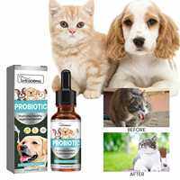 Yegbongโพรไบโอติกส์ สำหรับสุนัขและแมว ป้องกันท้องผูก ถ่ายเหลว ระบบย่อยมีปัญหา ลำไส้แปรปรวน ลดกลิ่นอุจจาระ 60 ml.