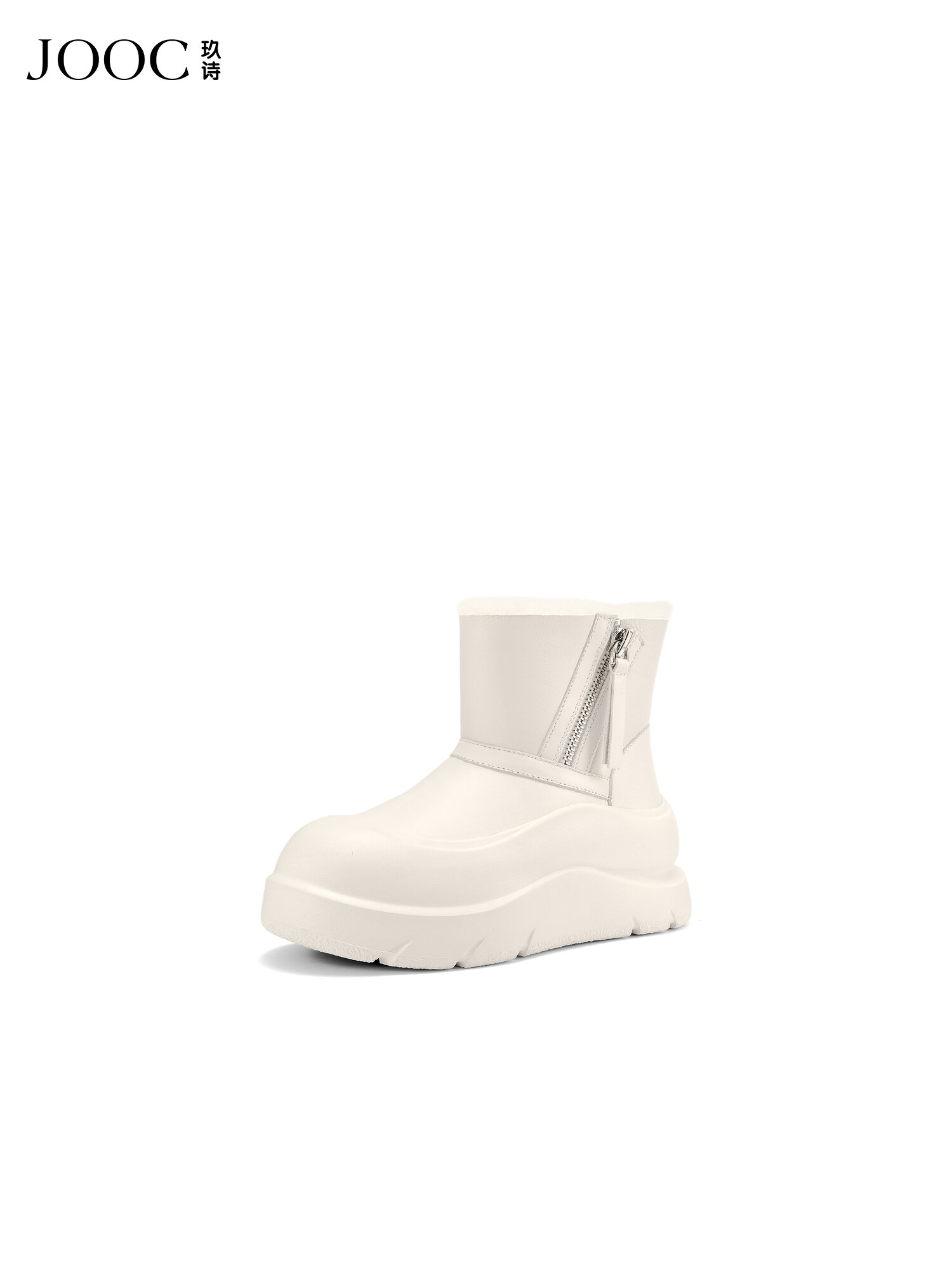 JOOC | Thick Sole Height-increasing Cotton Boots Warm ราคา 8,389 บาท*ส่งฟรี