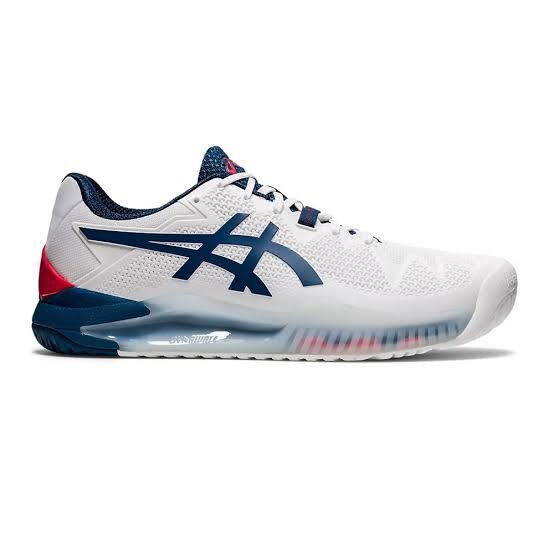 Asics รองเท้าเทนนิสผู้ชาย Gel-Resolution 8 (2E) 1041A113-103