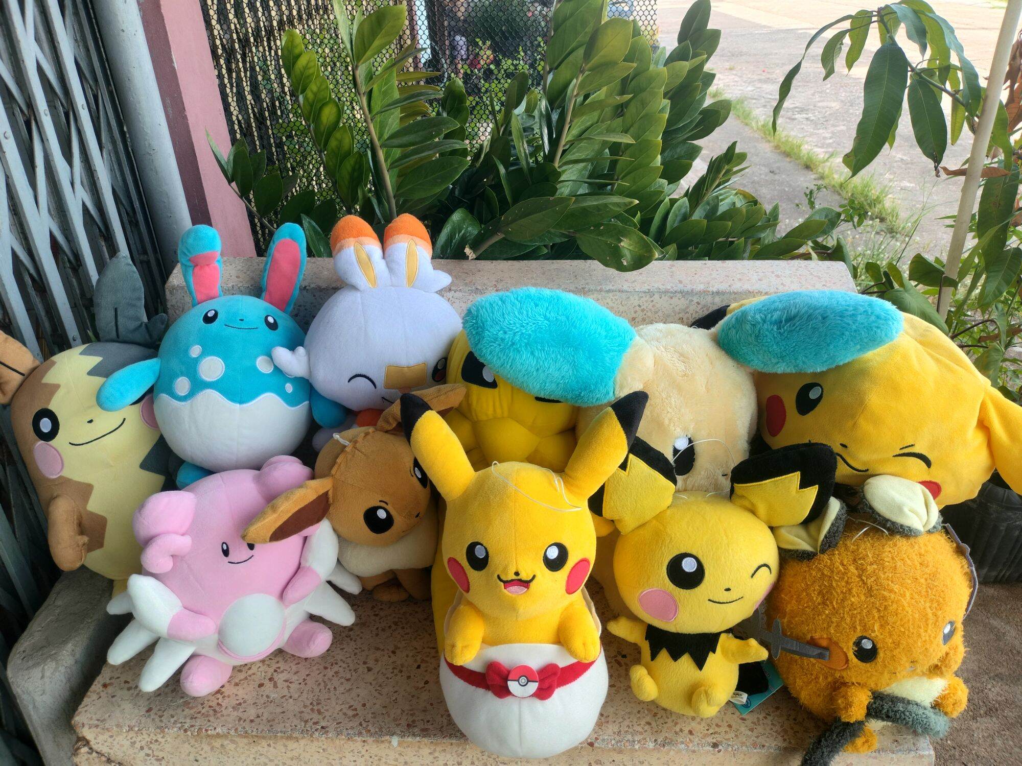 Pokemon Doll, Medium Size, Authentic, Second-Hand Japanese Product. ราคา 80 บาท*ส่งฟรี