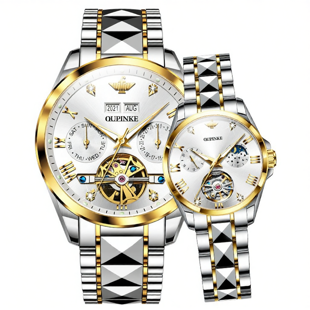 OUPINKE | Certified Swiss Luxury Mechanical Watch ราคา 34,393 บาท*ส่งฟรี