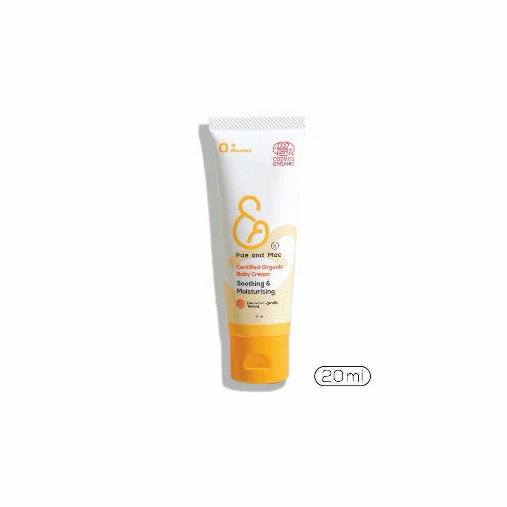 Fae&Mae Baby Cream เฟ แอนด์ เม เบบี้ครีม ครีมทาผิวเด็ก ครีมลดผดผื่น ลดการระคายเคือง ลดผื่นผ้าอ้อม ขนาด 20-40 ml.