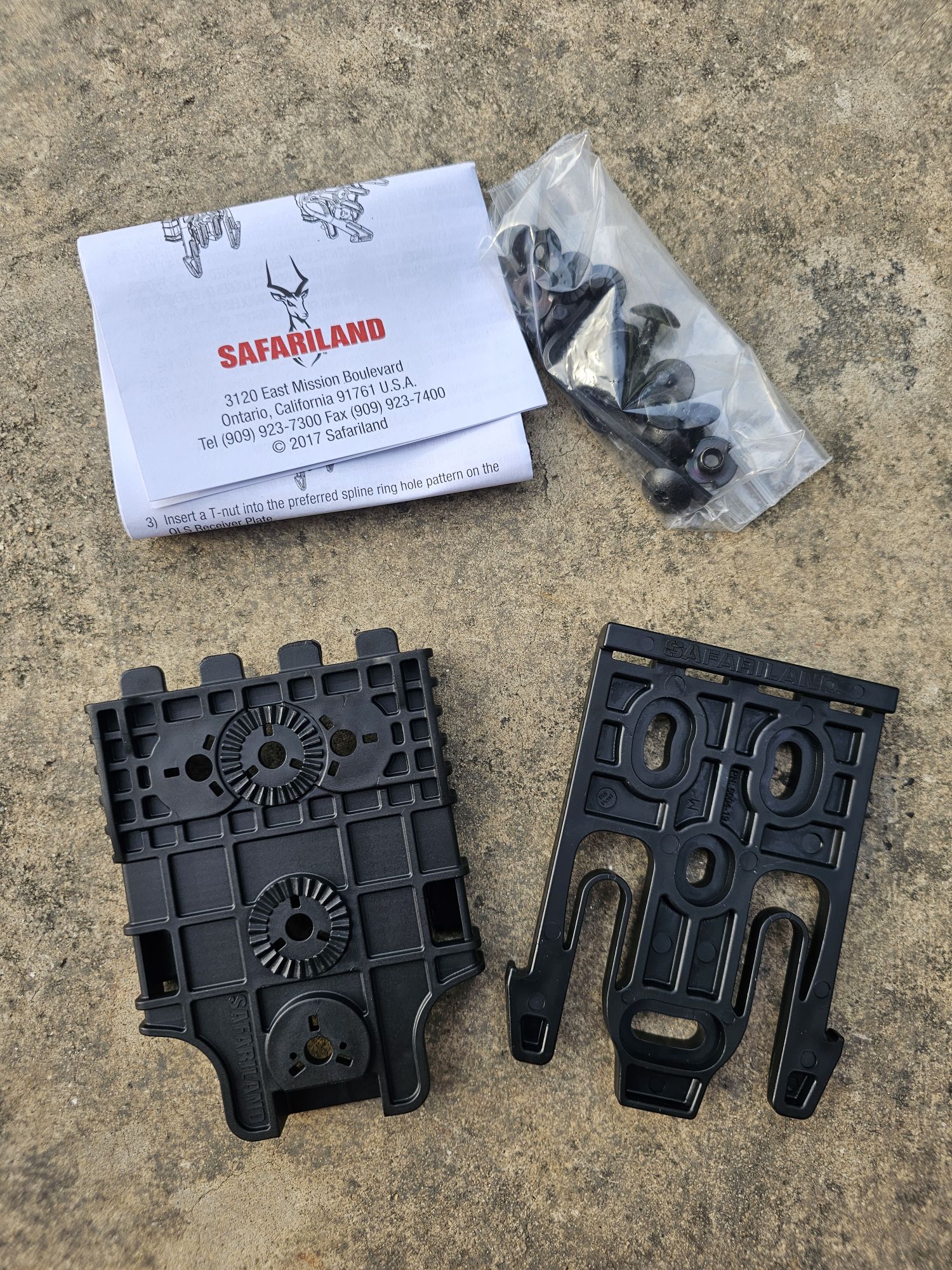 Safariland Quick Locking System Kit QLS ( Black )