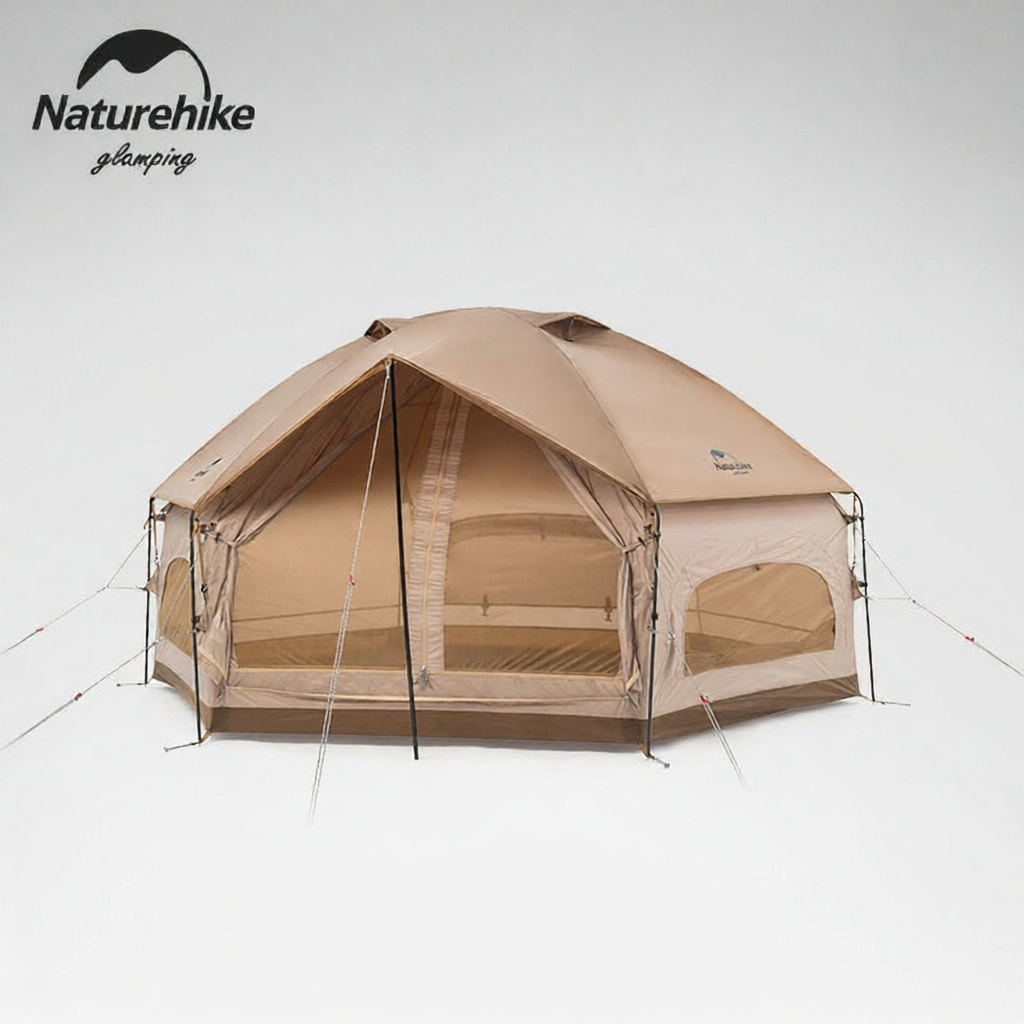 NatureHike | Outdoor Waterproof 3-4 Persons Hexagonal Yurt Tent ราคา 13,313 บาท*ส่งฟรี