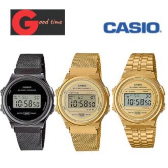 A 171 WEG นาฬิกาที่เหมาะกับคุณผู้หญิงหรือคุณผู้ชายที่ต้องการความหรูหราพร้อมทั้งความมีสไตส์เป็นของตัวเองอย่างชัดเจนสวมใส่ง่ายนำ้หนักเบาใส่ทำงานหรือในวันสบายๆๆก็ได้ ราคา 3,200 บาท*ส่งฟรี