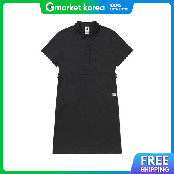 Kodak | K6222Ropl1Blk Midi Dress Sports Casual Breeze Cool Collar Women's Black 61997 ราคา 4,694 บาท*ส่งฟรี