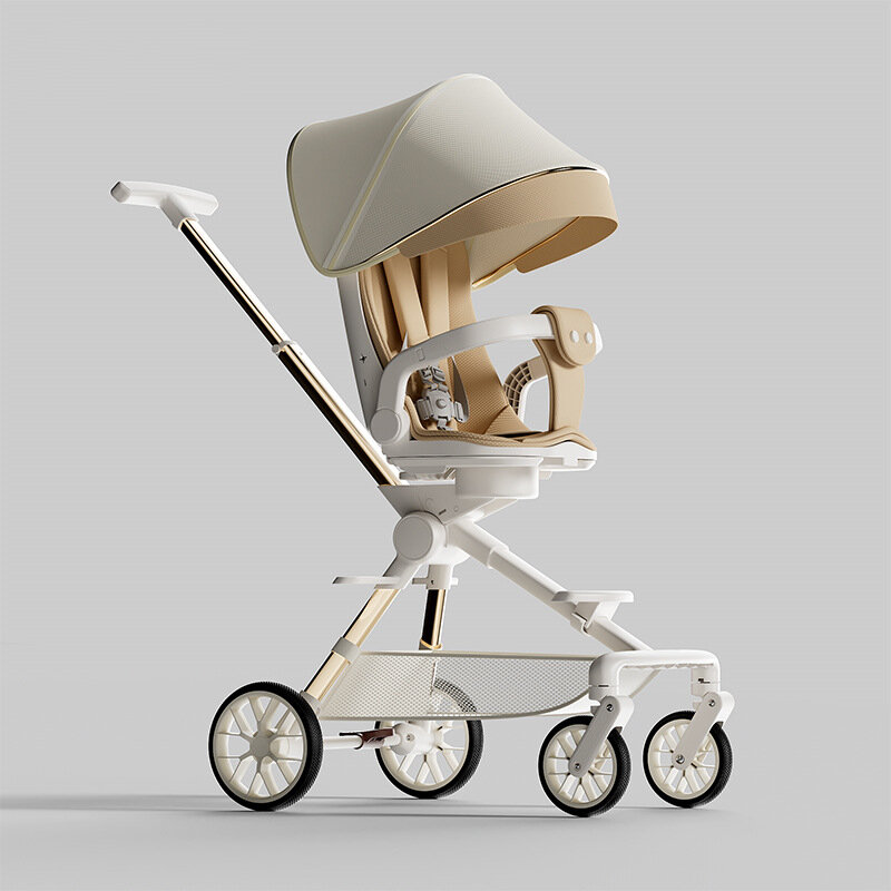 WEIJIA | Lightweight Foldable Stroller with One-Click Fold and Recline Function