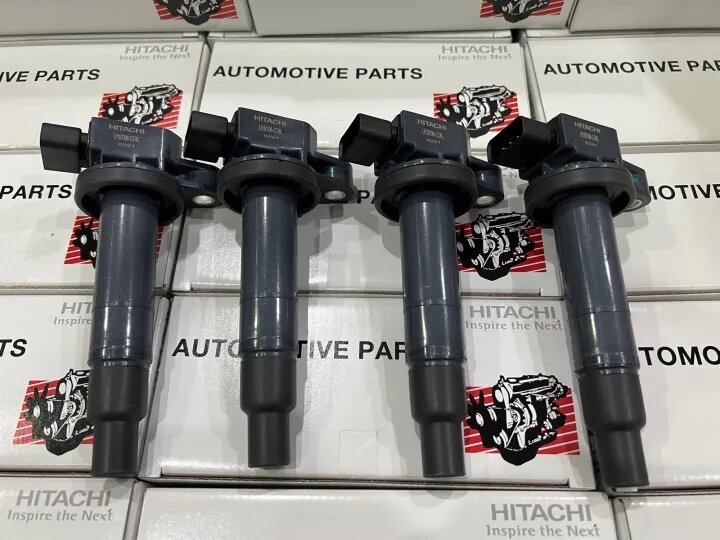 คอยล์จุดระเบิด ราคา 4ตัว TOYOTA CAMRY ACV30 ปี2001-2005 ยี่ห้อHITACHI รหัส ICHT903 ราคา 4,400 บาท*ส่งฟรี