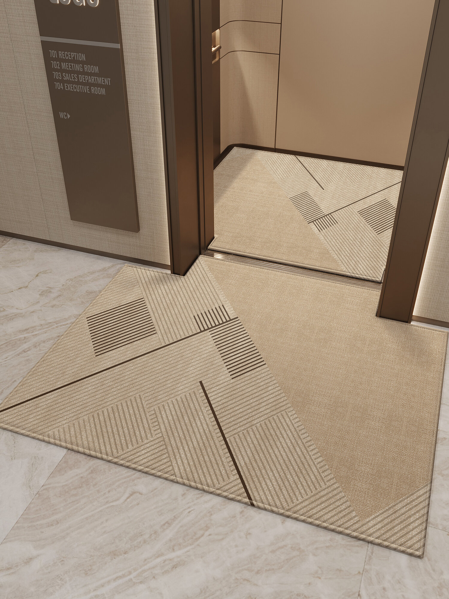 [MIMARIJI | Customizable Anti-slip Elevator Door Mat,MIMARIJI | Customizable Anti-slip Elevator Door Mat,] ราคา 3,225 บาท*ส่งฟรี