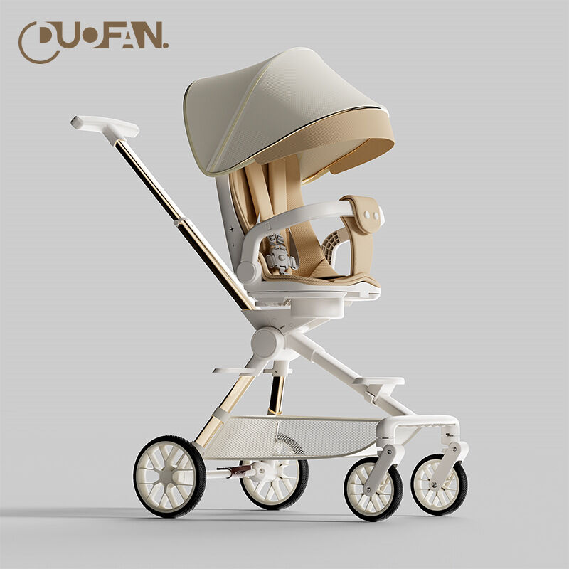 BONINGYU | Foldable Sitting and Lying Stroller