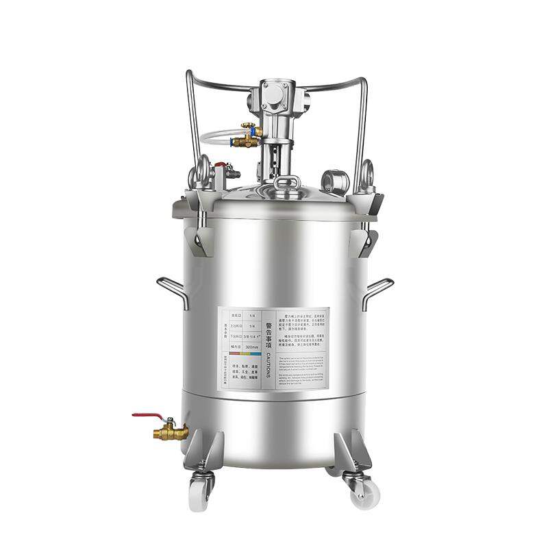 SMS | Automatic Air Pressure Drum Paint Spraying Mixer 10-60L ราคา 3,891 บาท*ส่งฟรี