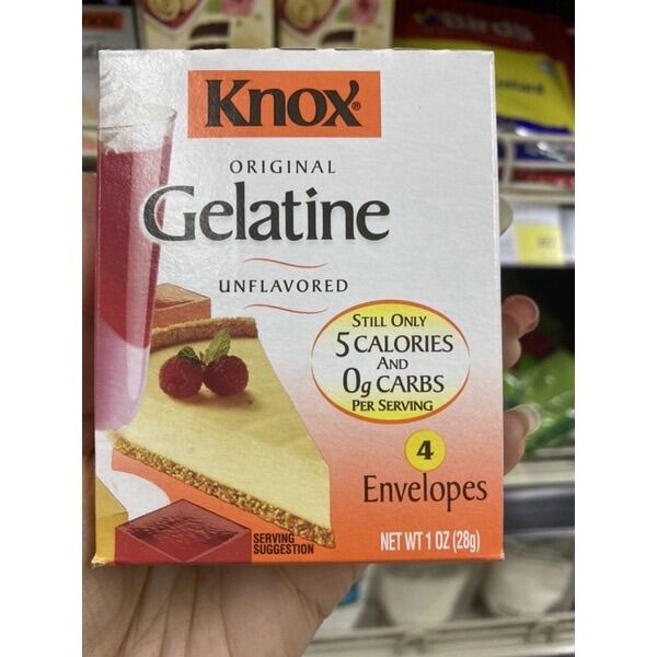 Knox Original Gelatine Unflavored 28g. Lazada.co.th