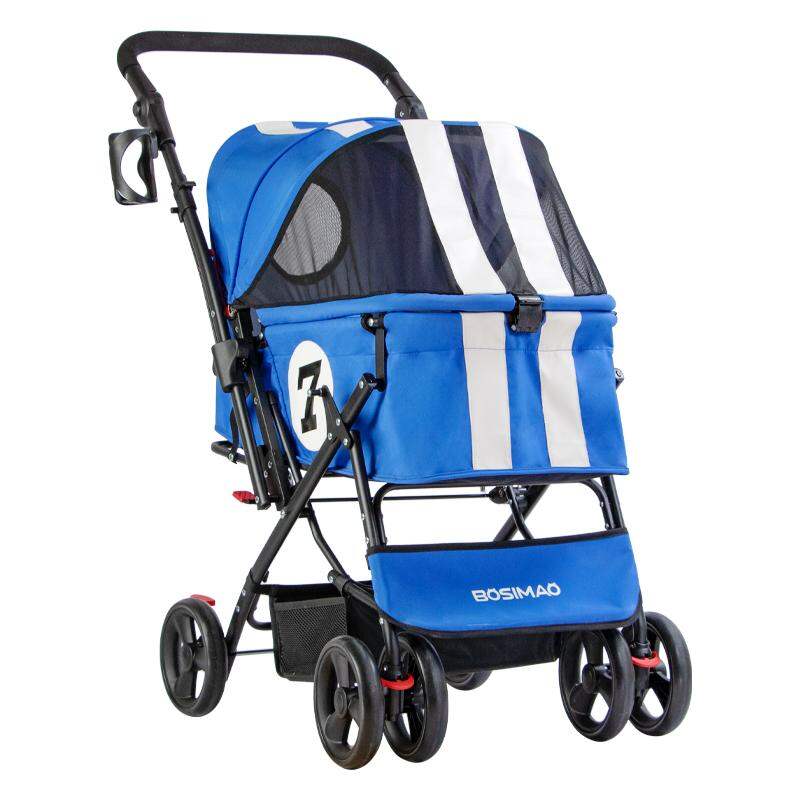 Easy Fold Pet Stroller for Small and Medium Dogs Cats ราคา 4,096 บาท*ส่งฟรี