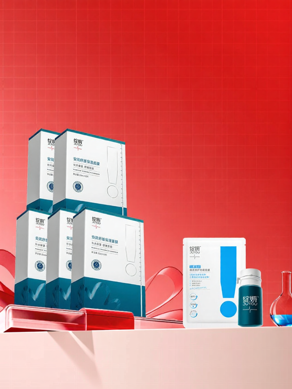 ผลิตภัณฑ์ความงามและการดูแลผิว JUYOU | Moisturizing Soothing Sensitive Skin Hydration Mask