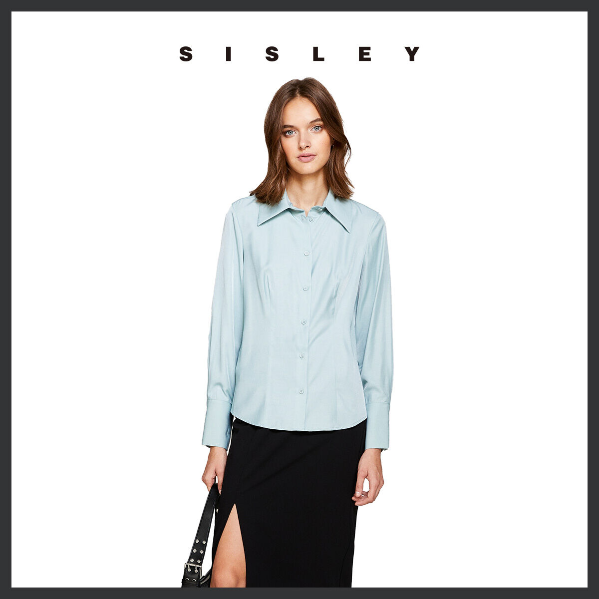 Sisley SHIRTS for Woman Mint 54YTLQ05J ราคา 2,628 บาท*ส่งฟรี