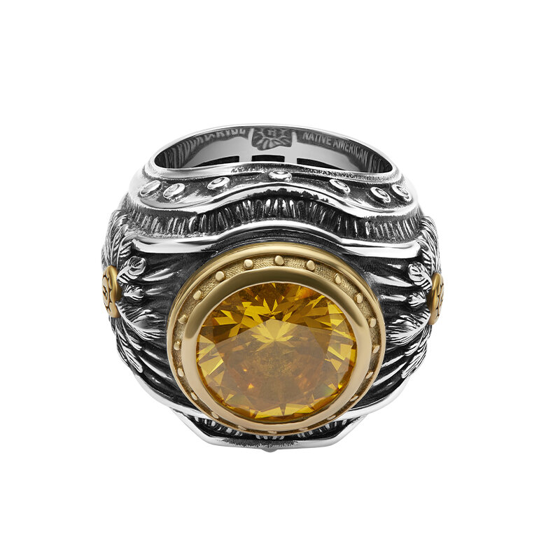 ROCK&RIDE | Eternal Glory Retro Design 925 Silver Men's Ring ราคา 18,457 บาท*ส่งฟรี