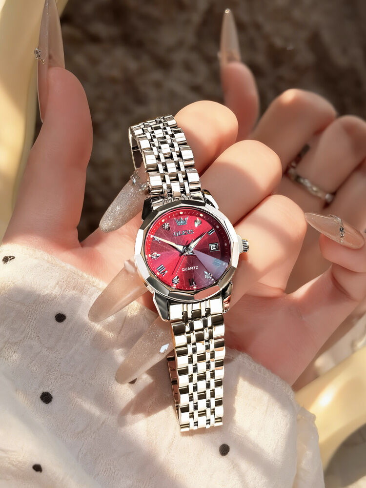[OLEVS | Birthday Year Red Luxury Watch,OLEVS | Birthday Year Red Luxury Watch,] ราคา 2,537 บาท*ส่งฟรี