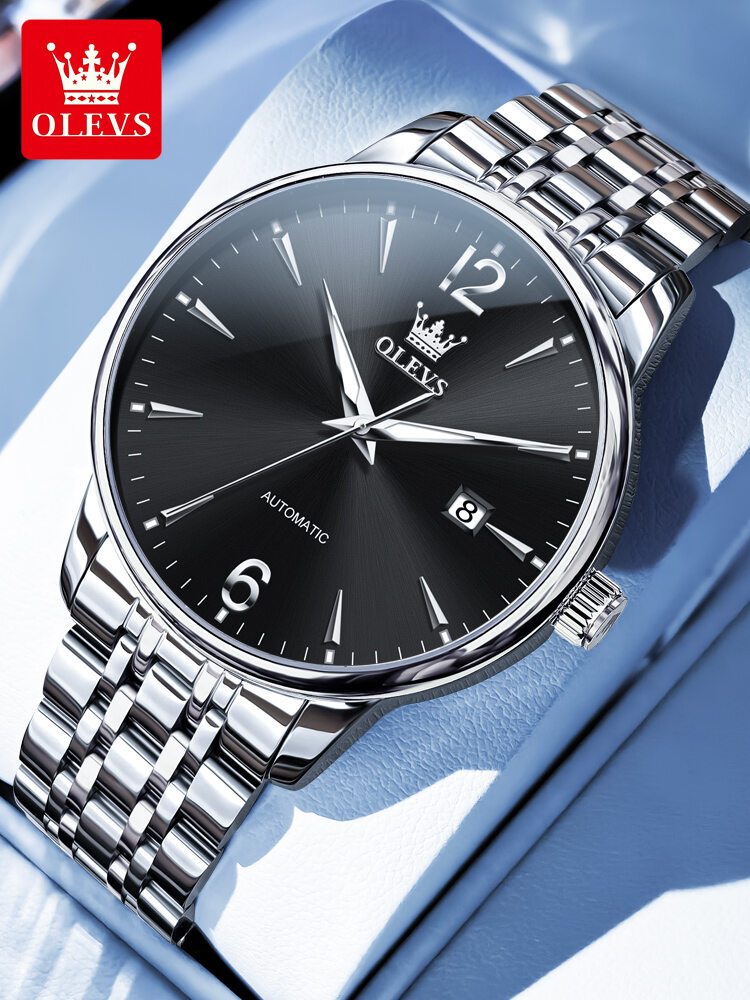 [OLEVS | Business Style Automatic Mechanical Men's Watch,OLEVS | Business Style Automatic Mechanical Men's Watch,] ราคา 3,092 บาท*ส่งฟรี