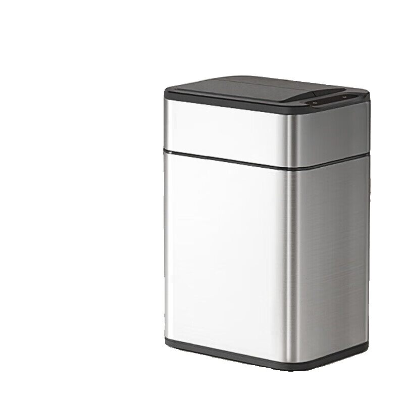 SUPOR สมาร์ท INDUCTIVE ถังขยะสแตนเลสสแควร์ความจุสูงห้องครัวห้องน้ําถังขยะพร้อมฝาปิด ราคา  830 บาท*ส่งฟรี