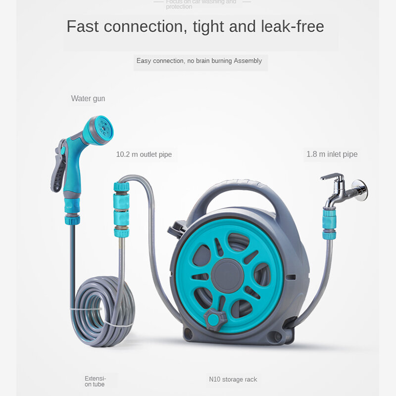 MIAOJIANHAN | Automatic Retractable Garden Hose 10m ราคา 1,124 บาท*ส่งฟรี