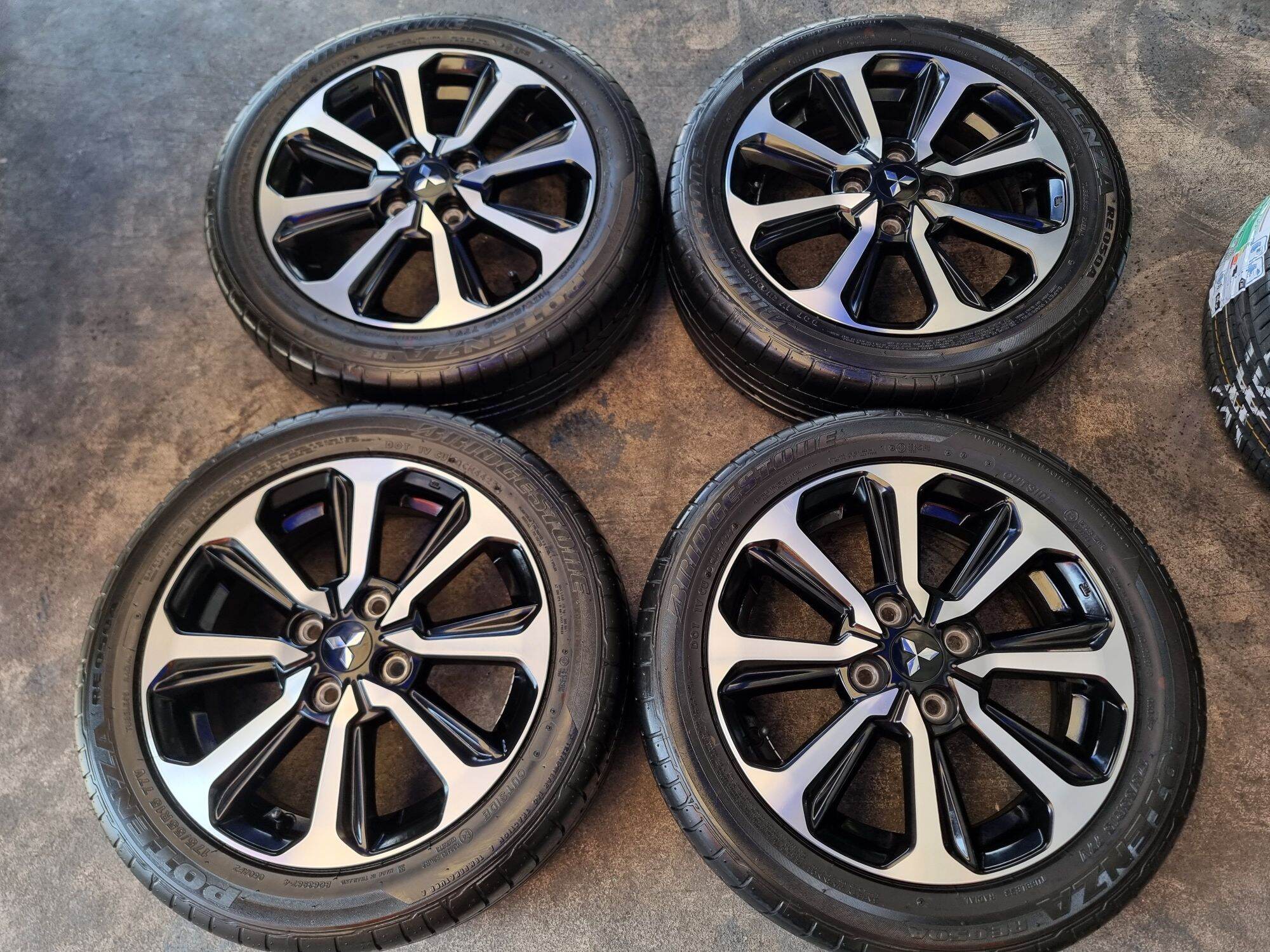 Mitsubishi Rims, 15 Inches, Fits Mirage, Attrage. End the Problem of Having a Stall with Tires. ราคา 16,900 บาท*ส่งฟรี
