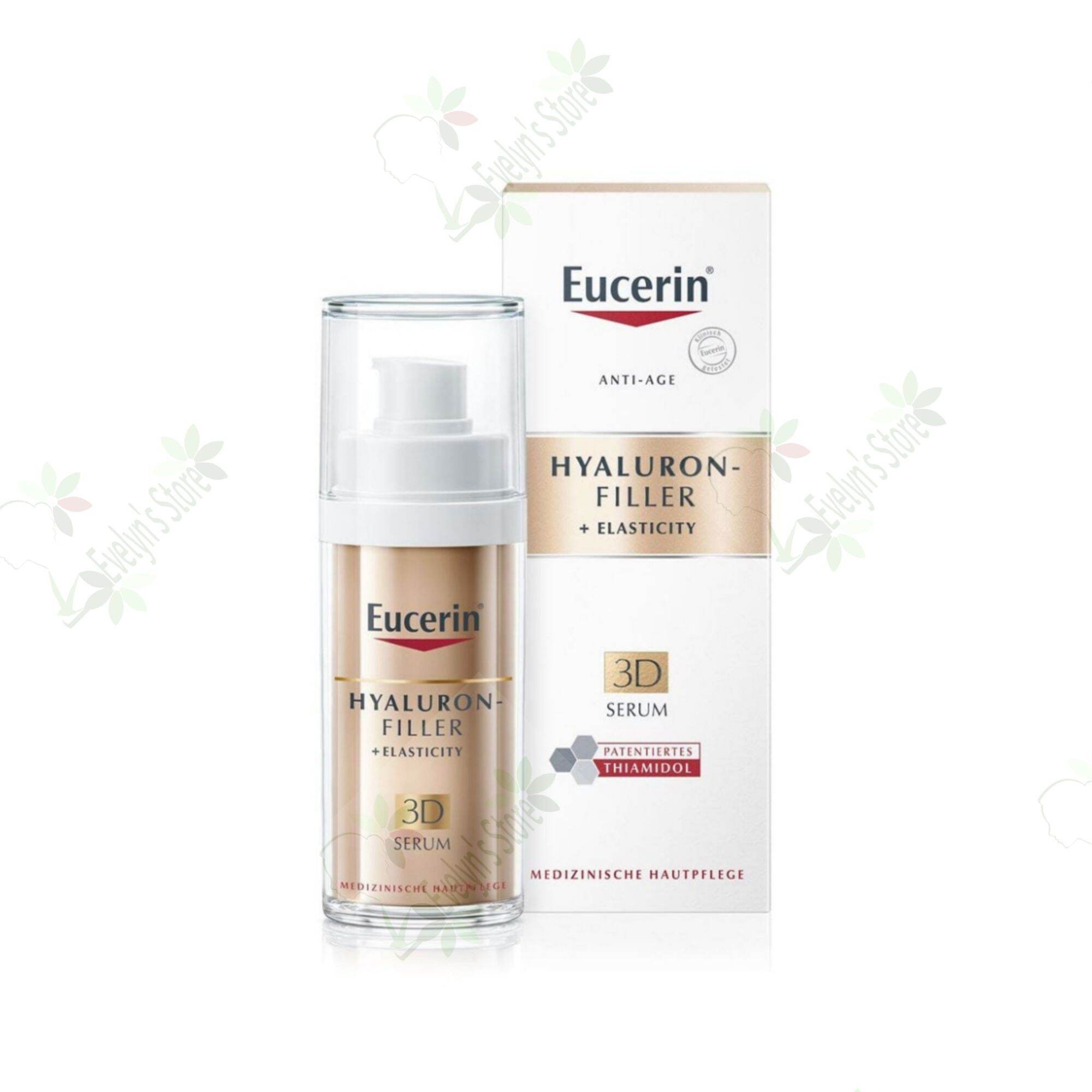 ยูเซอริน ไฮยาลูรอน-ฟิลเลอร์ + อีลาสติคซิตี้ 3ดี เซรั่ม 30มล. (3D Serum) Eucerin Hyaluron-Filler + Elasticity 3D Serum 30ml.