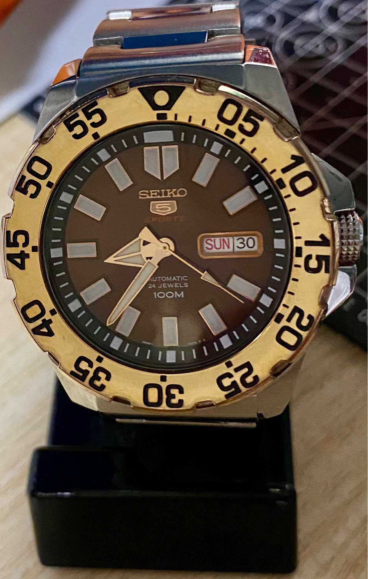 Seiko 5 cheap sports monster