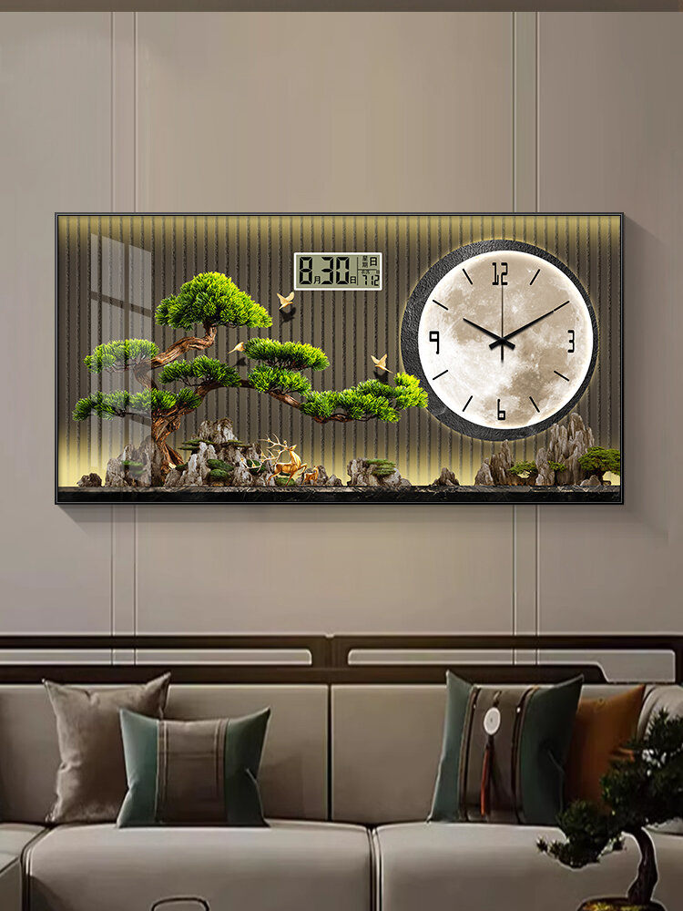 [XIANGTUYIN | New Chinese Style Decorative Wall Art Clock,XIANGTUYIN | New Chinese Style Decorative Wall Art Clock,] ราคา 1,031 บาท*ส่งฟรี