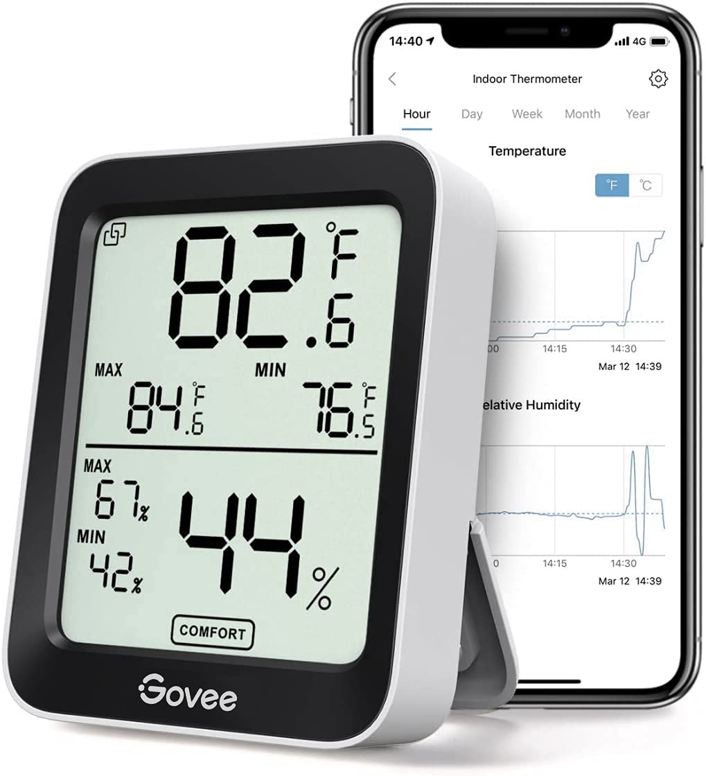 INKBIRD WiFi Thermometer Hygrometer 3 Pack, Indoor Outdoor Wireless  Temperature Humidity Sensor with App Notification Alert, Export Data, for  Room