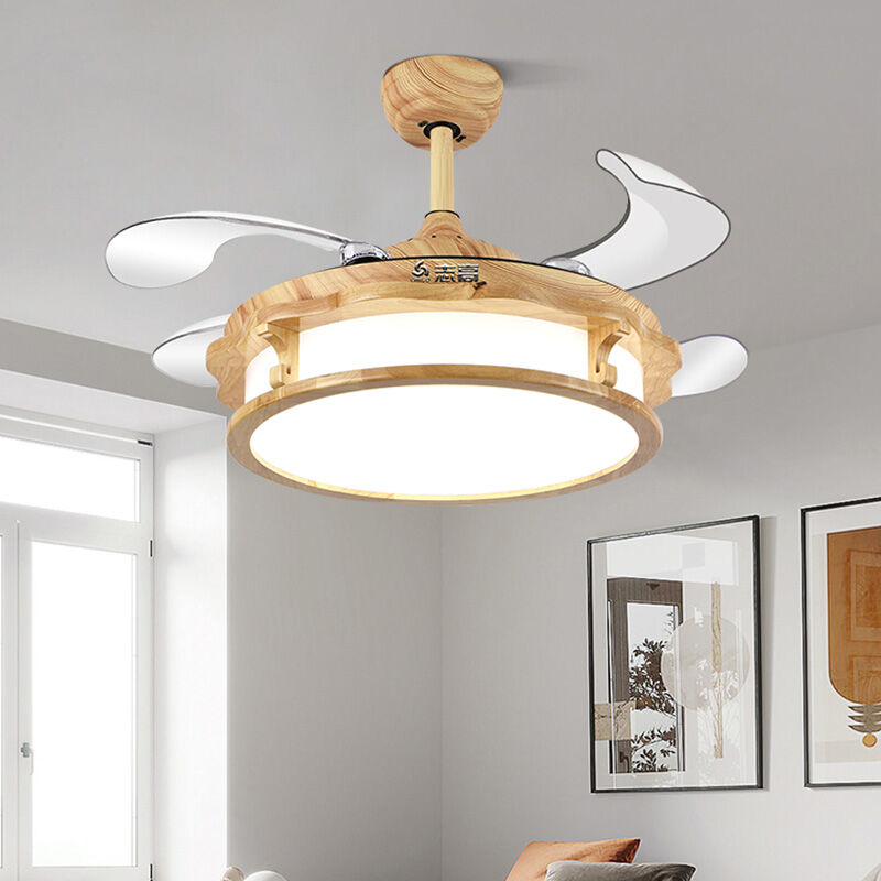 [CHIGO | Invisible Fan Light Wood Material Ceiling Fan Light,CHIGO | Invisible Fan Light Wood Material Ceiling Fan Light,] ราคา 2,302 บาท*ส่งฟรี