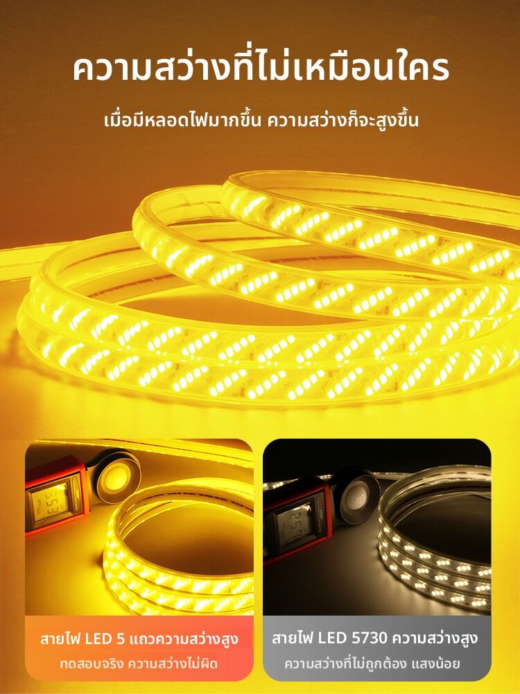 [SAINAHEPAN | Ultra Bright Waterproof Commercial Outdoor LED Strip Light,SAINAHEPAN | Ultra Bright Waterproof Commercial Outdoor LED Strip Light,] ราคา 4,172 บาท*ส่งฟรี