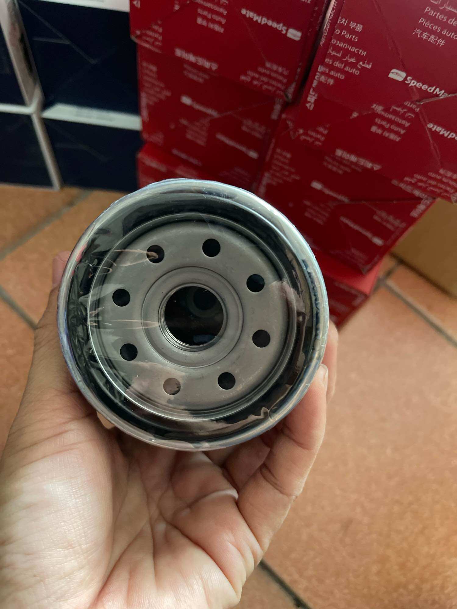 Speed mate กรองน้ำมันเครื่อง Toyota Vigo Revo / Fortunr [ เครื่องดีเซล ] [1J 2J 2KD] 1 ลูก 19279817 ราคา 110 บาท*ส่งฟรี