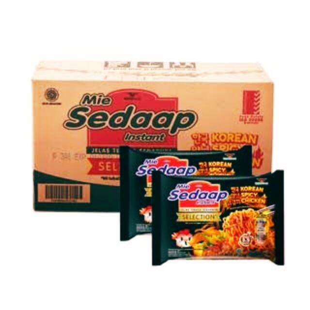 SEDAAP KOREAN (บะหมี่เกาหลี 1BOX 8PACK)