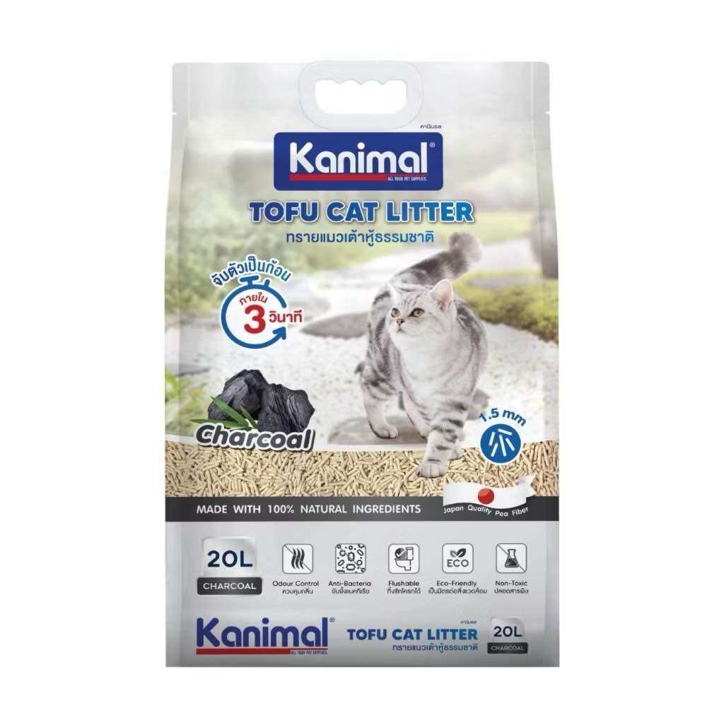 Kanimal Kanimal Natural Tofu Cat Litter, Size 20 Liters ราคา 479 บาท*ส่งฟรี