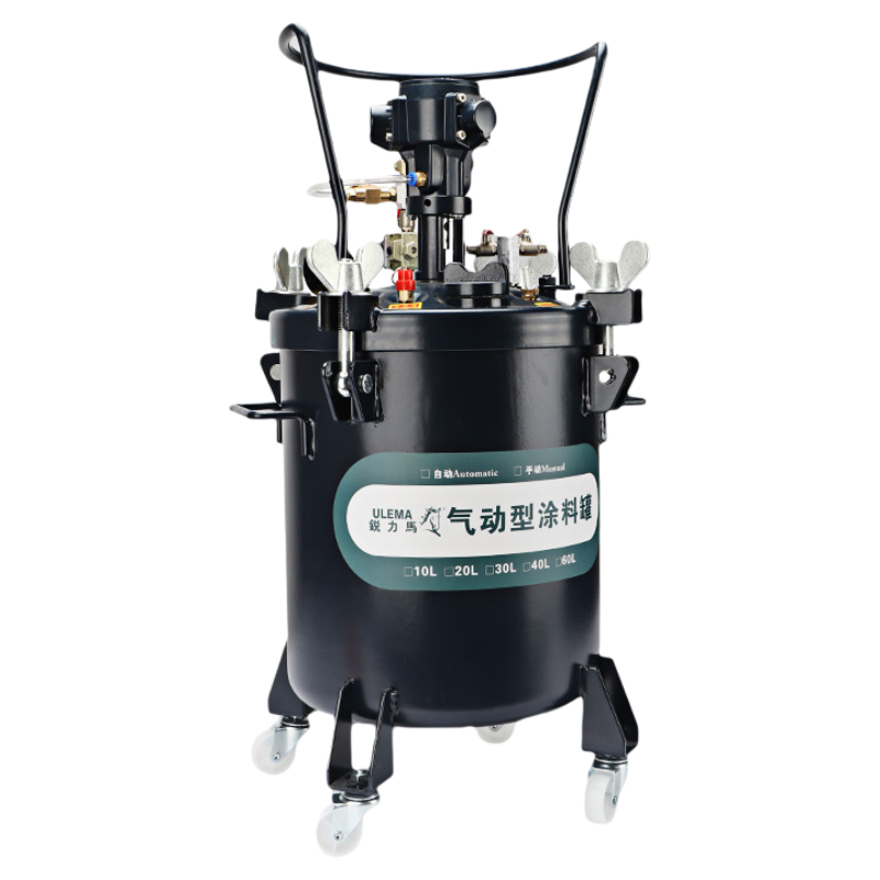 ULEMA | Pressurized Auto Stirring Spray Gun Pressure Tank ราคา 8,984 บาท*ส่งฟรี