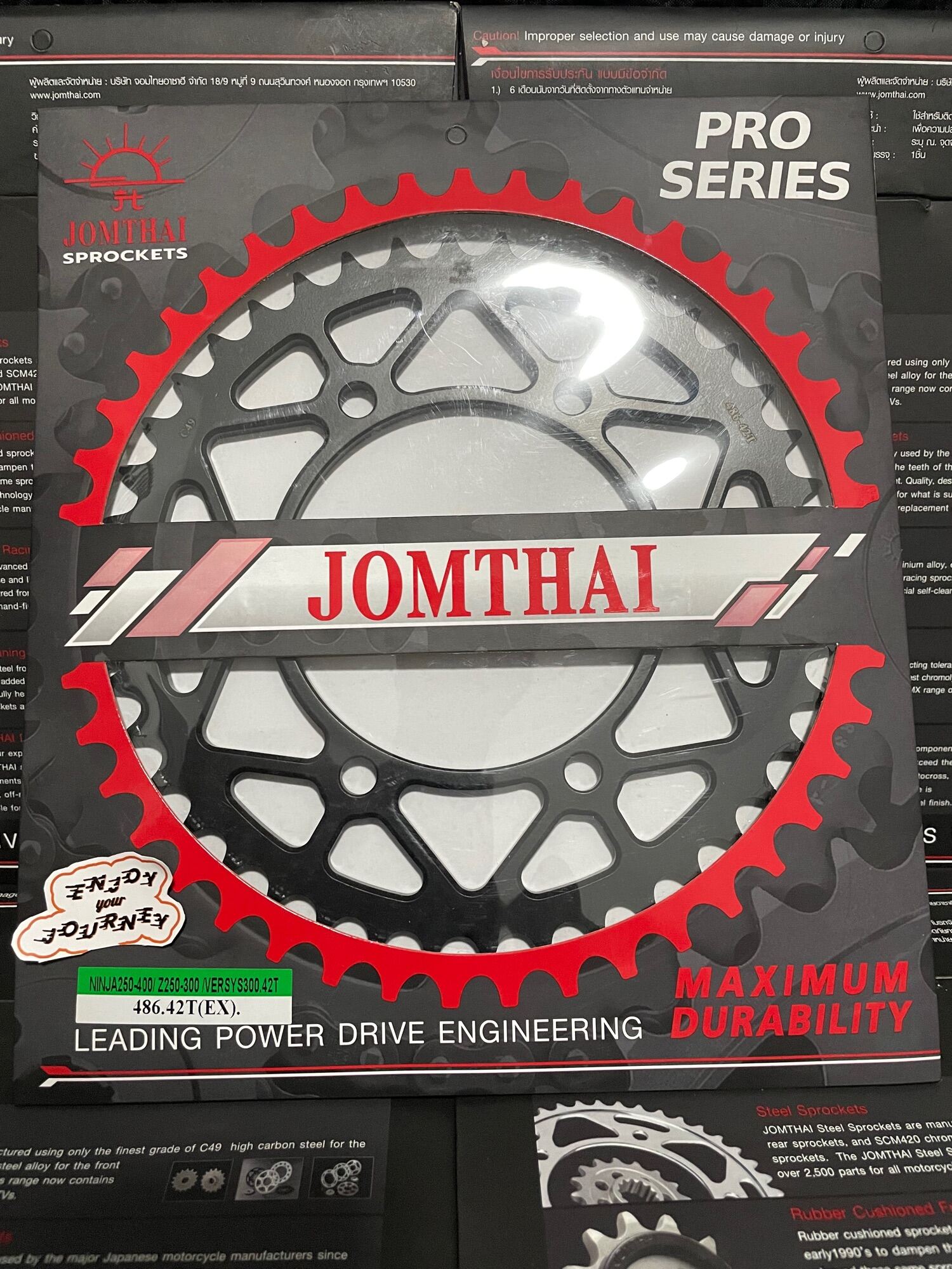 JOMTHAI SPROCKETS PRO SERIES 486.42T EX สเตอร์หลัง 520 KAWASAKI