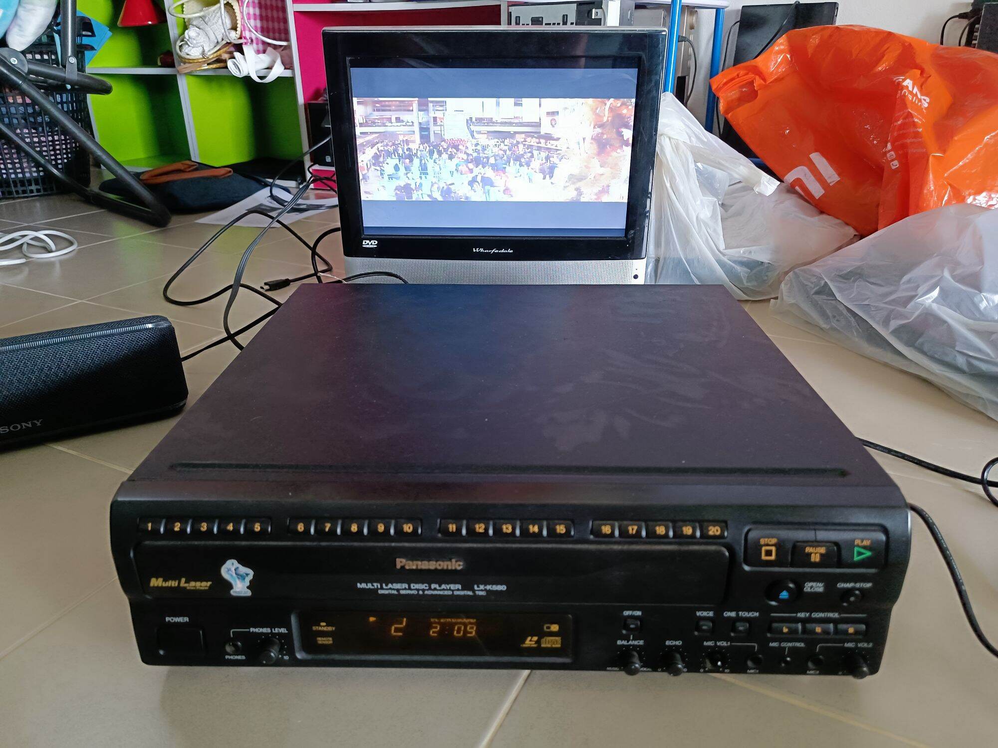 เครื่องเลเซอร์ดิสมือ2 Secondhand Laser Disc Player Used Laser Disc