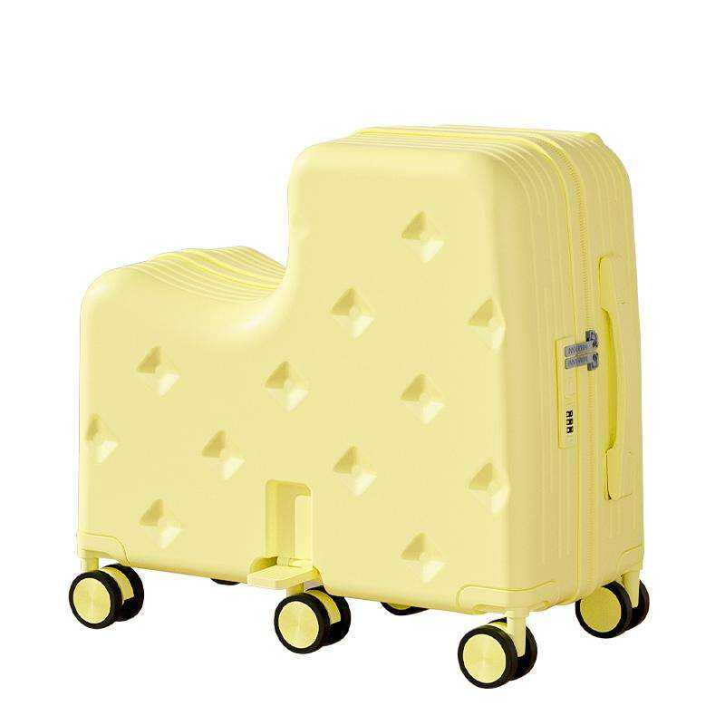 MIMANI | Ridable Children's Luggage Small Boarding Password Suitcase