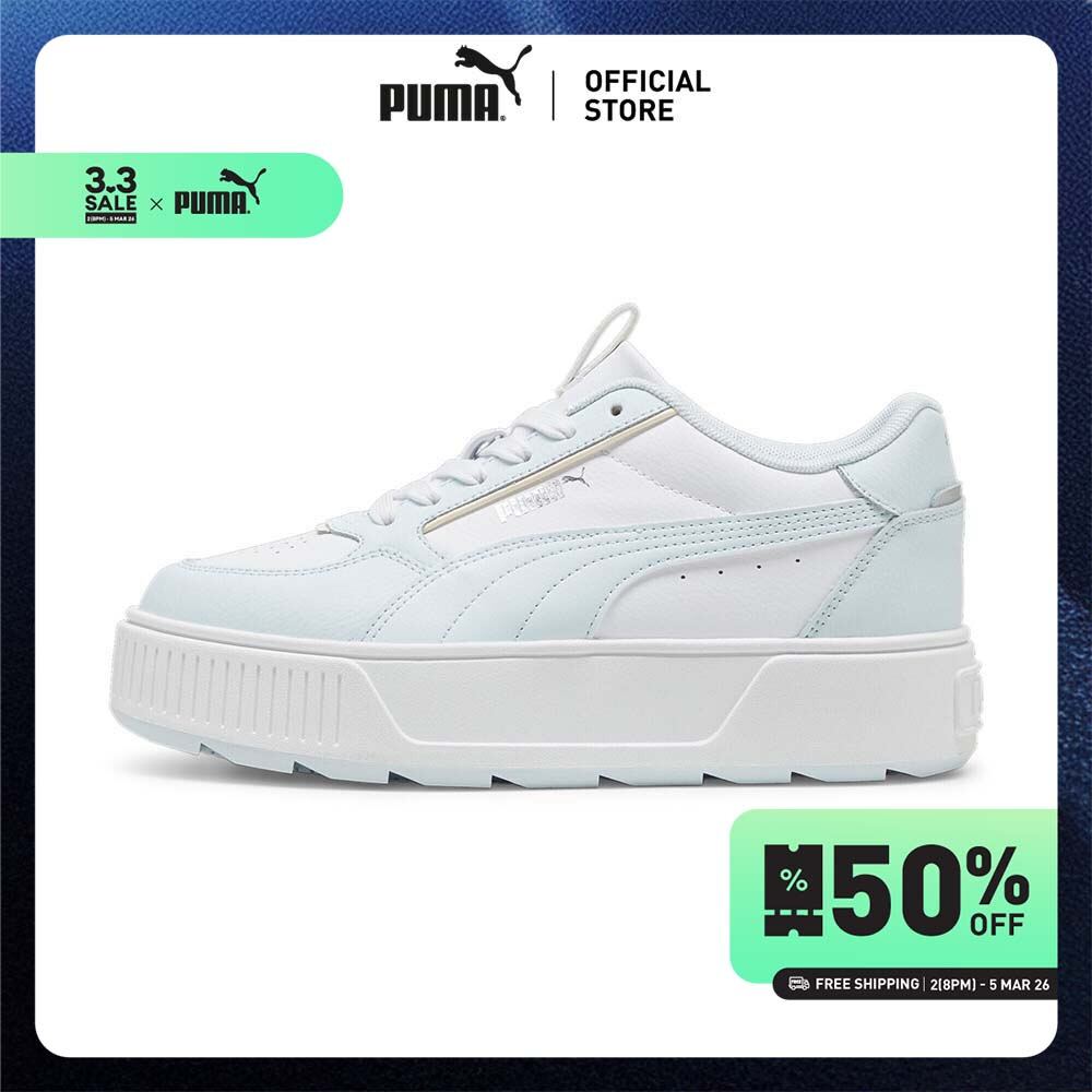 PUMA Basics สนีกเกอร์ผู้หญิง Karmen Rebelle สีขาว - 38721222 ราคา 3,200 บาท*ส่งฟรี