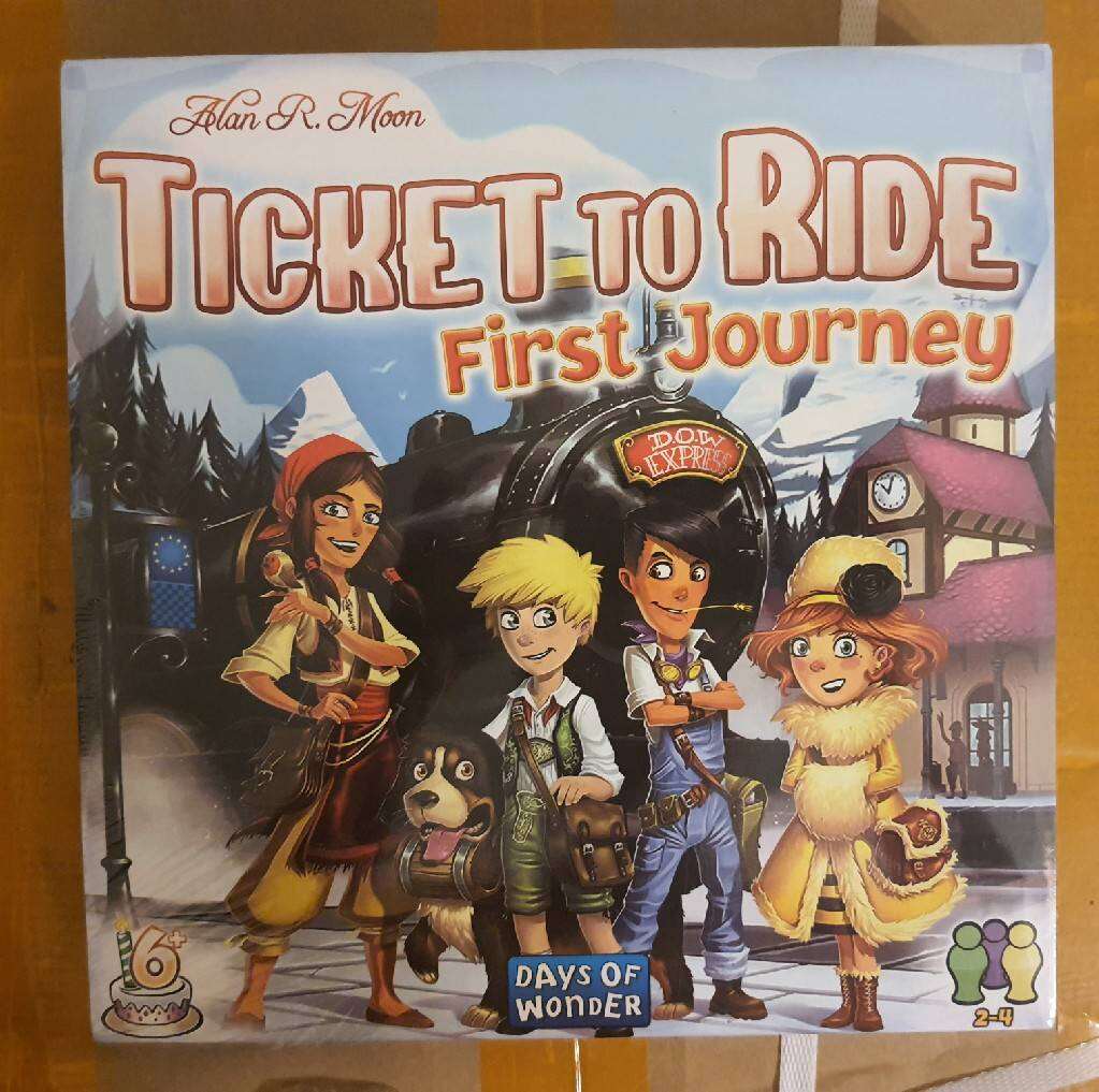 Ticket to ride jr. ของเล่นเาริมพัฒนาการ Lazada.co.th