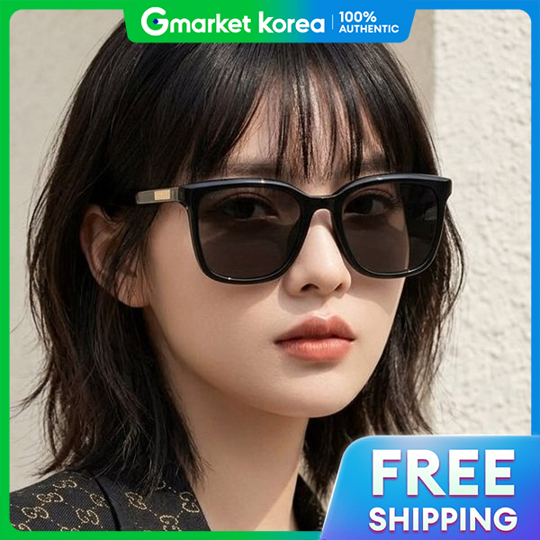 Gucci | Gucci Sunglasses Gg2080Sk 001 Luxury Fashion Black Square Acetate Frame Men's Women's Asian Fit ราคา 10,245 บาท*ส่งฟรี