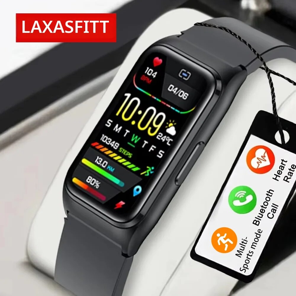 laxasfit | LAXASFIT นาฬิกาอัจฉริยะรุ่นใหม่ รองรับการโทรผ่านบลูทูธ เครื่องวัดอัตราการเต้นของหัวใจ เครื่องวัดการนอนหลับ ไฟฉาย ผู้ช่วยเสียง สำหรับผู้ชายและผู้หญิง ราคา 342 บาท*ส่งฟรี