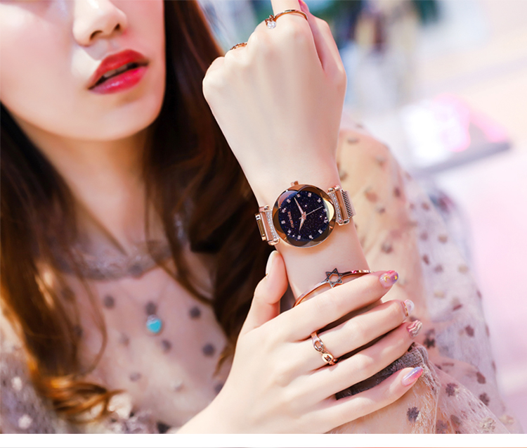 แบรนด์ DW แบบใหม่กาแล็กซี่นาฬิกาข้อมือหญิงเทรนด์แฟชั่นกันน้ำสไตล์เกาหลีสุภาพสตรีนาฬิกาสตรีนักเรียนนาฬิกาแฟชั่น