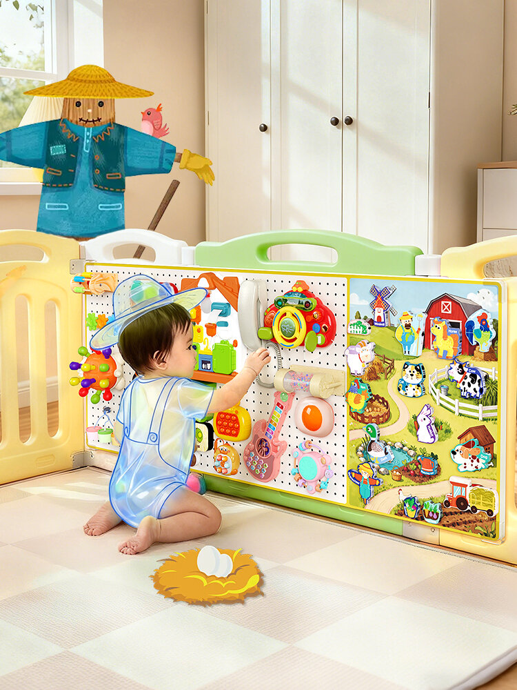 WEINIMEI | DIY Montessori Busy Board Toy for Baby ราคา 1,626 บาท*ส่งฟรี