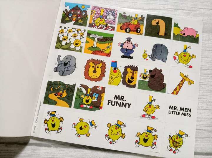 หนังสือเด็ก นิทานเด็ก Mr. Men My My Funny copy colouring book Mr ...