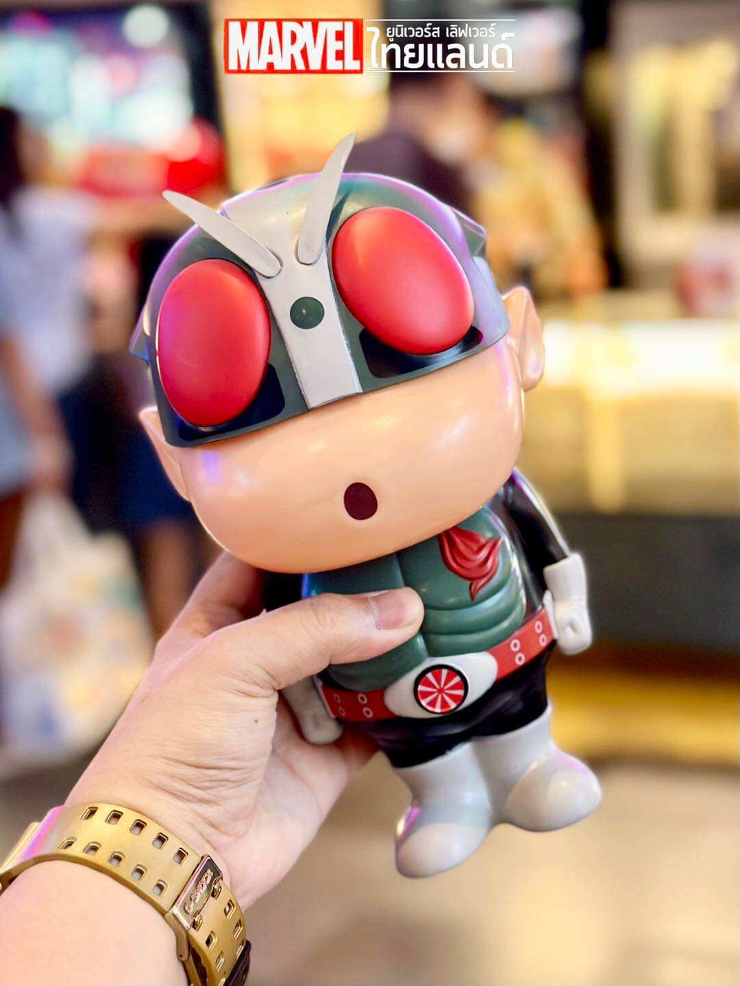 [พร้อมส่ง] กระบอกน้ำชินจัง X มาสค์ไรเดอร์ Shin Chan x Mark Rider ...