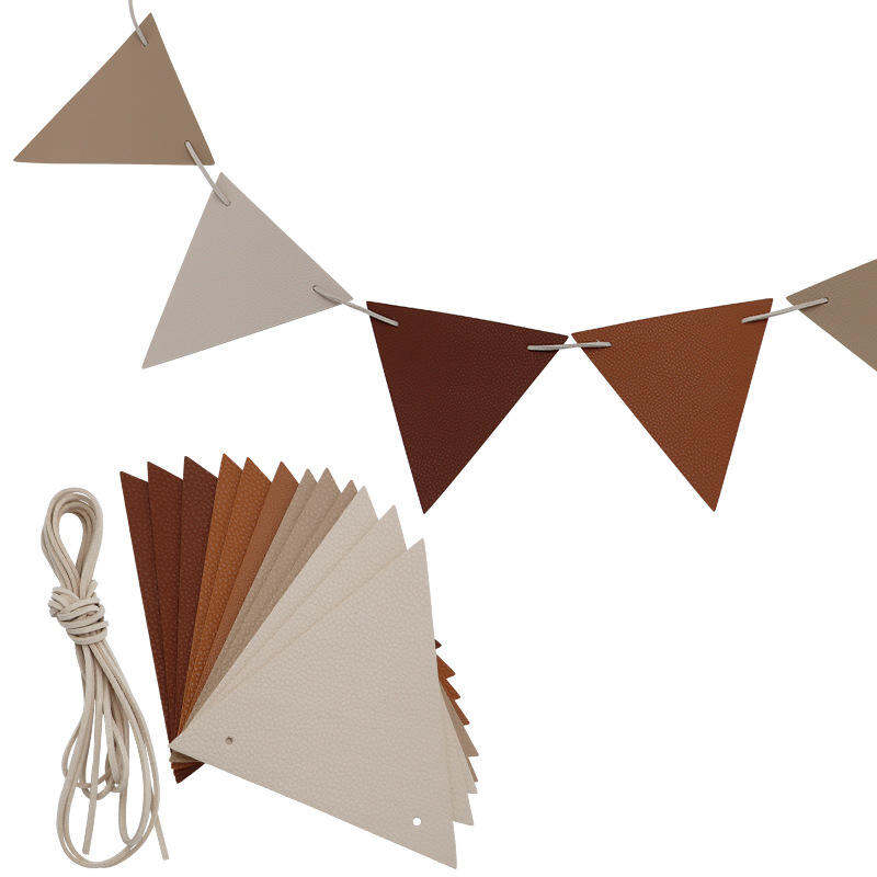 Outdoor Triangle Flag Camping Atmosphere Banner Picnic Hanging Decorative Colorful Banner Tent Canopy Decoration Camping Gear