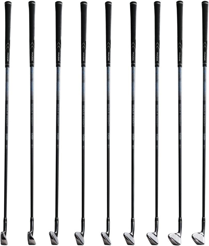 ไม้กอล์ฟความยาวขนาดเดียว MAZEL Single Length Golf Irons Set (456789PAS
